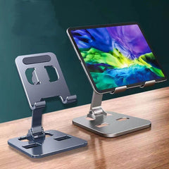 Heightening And Folding Three-in-one Multifunctional Computer Stand