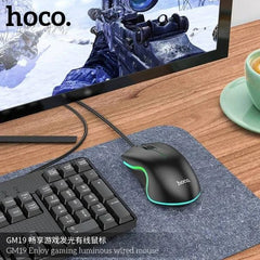Hoco - Gaming & Business Mouse LED Flashing Model GM19