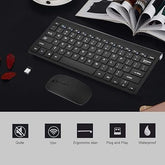 Ultra‑Slim Wireless Keyboard & Mouse Combo For PC