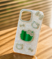 Luxury Bling Kitty Crystal iPhone Case
