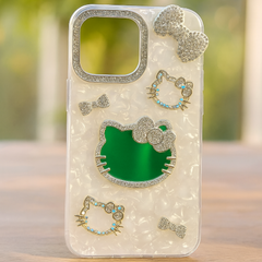 Luxury Bling Kitty Crystal iPhone Case