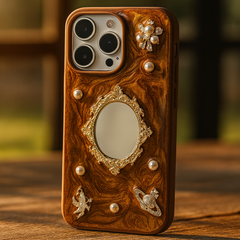 Luxury Retro Mirror iPhone Case