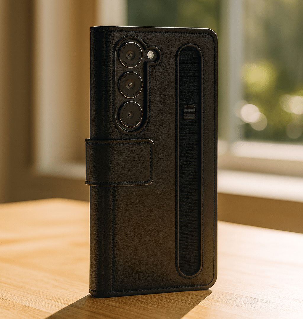 UrbanGrip Leather Folio Case