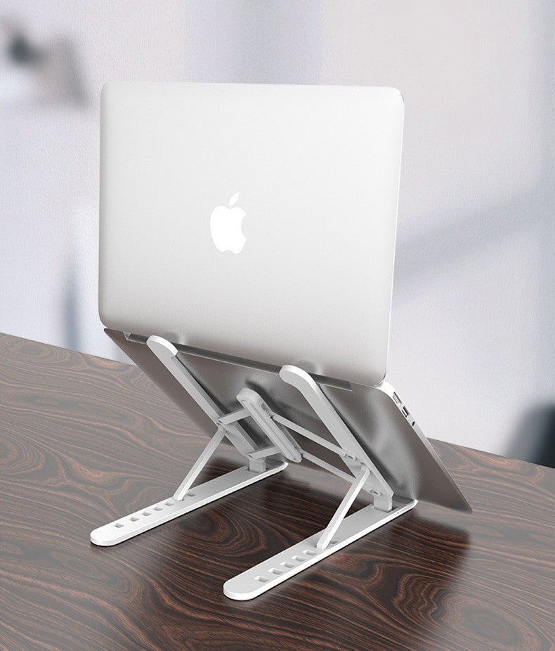 Heightening And Folding Three-in-one Multifunctional Computer Stand