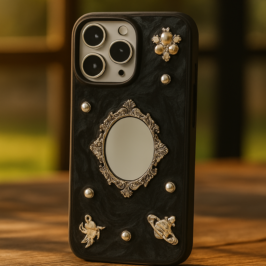Luxury Retro Mirror iPhone Case