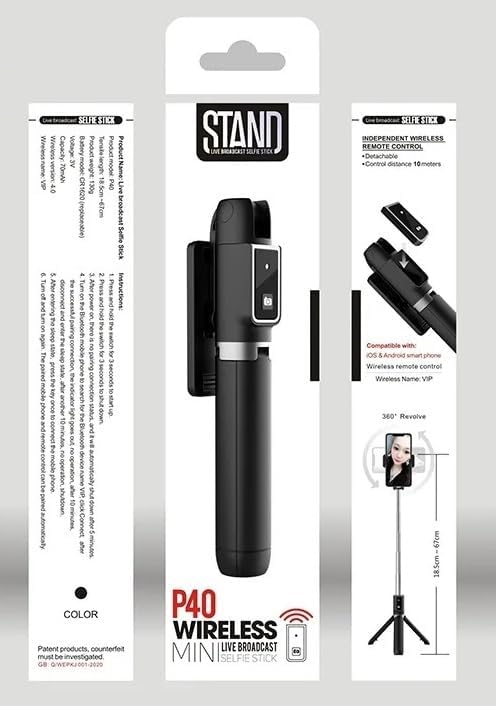 Stand - Wireless Mini Selfie Stick