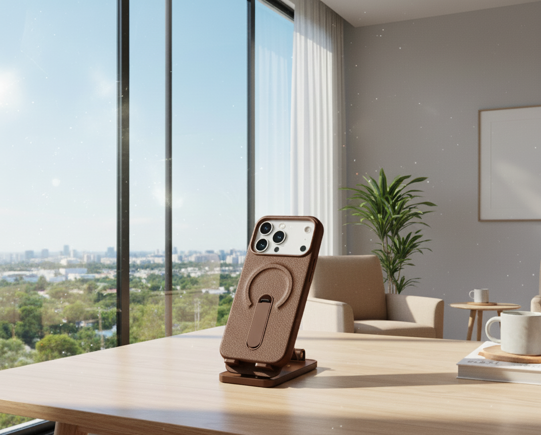 Luxury Leather MagSafe Case