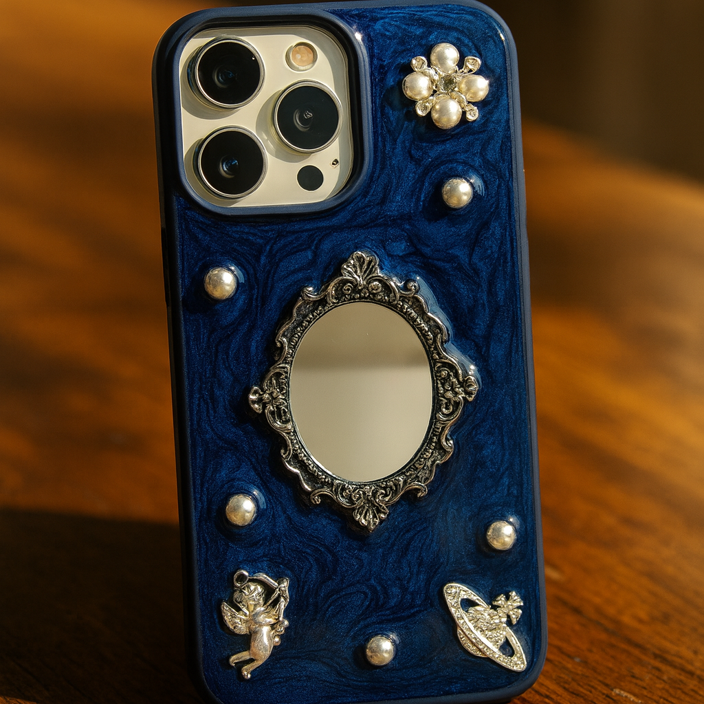 Luxury Retro Mirror iPhone Case